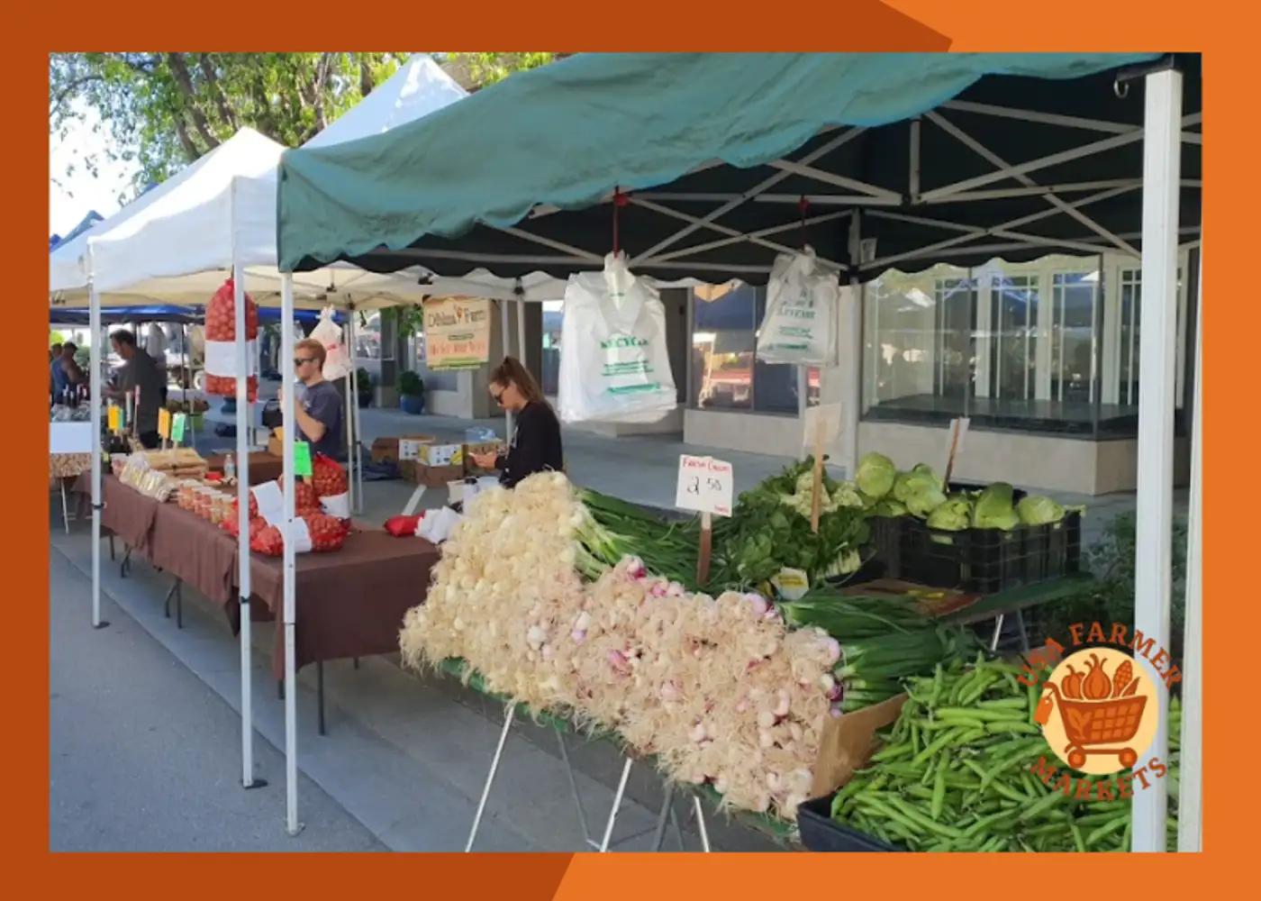 Downtown Tracy Farmers Market California