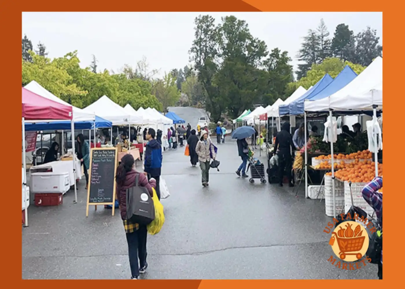 Saratoga Farmers’ Market at West Valley College california