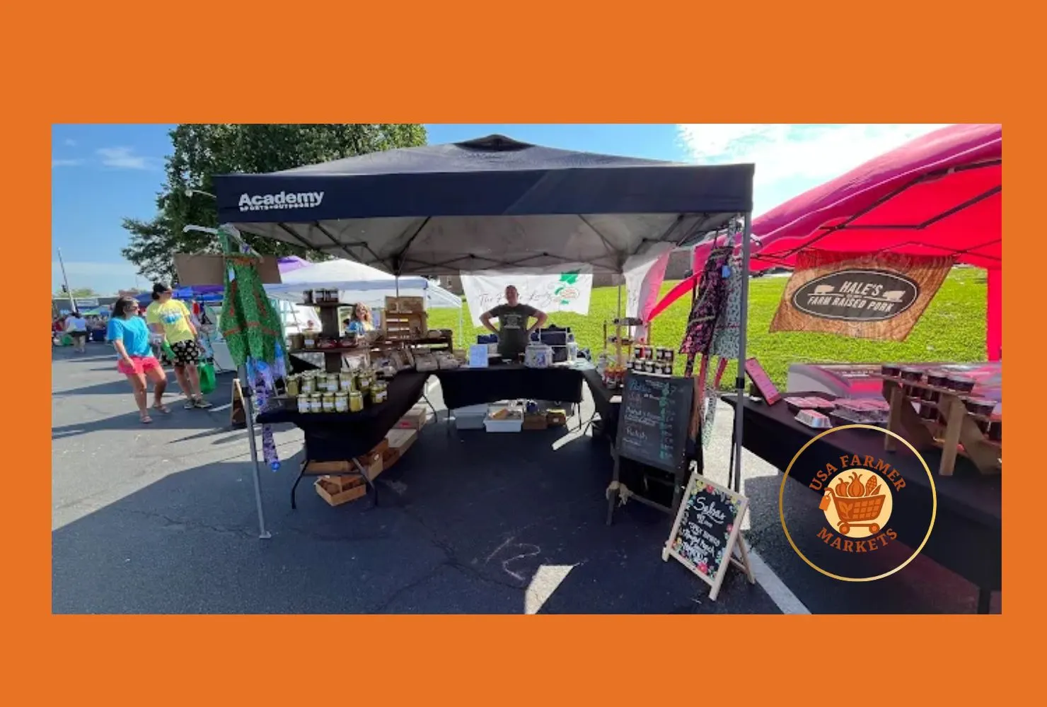 sheridan farmers market, sheridan, ar, usa