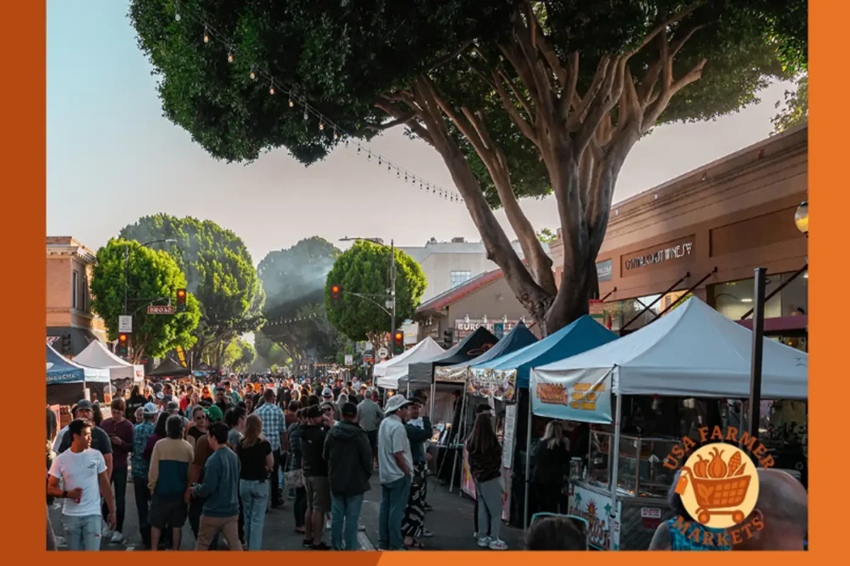 Downtown SLO Farmers' Market California
