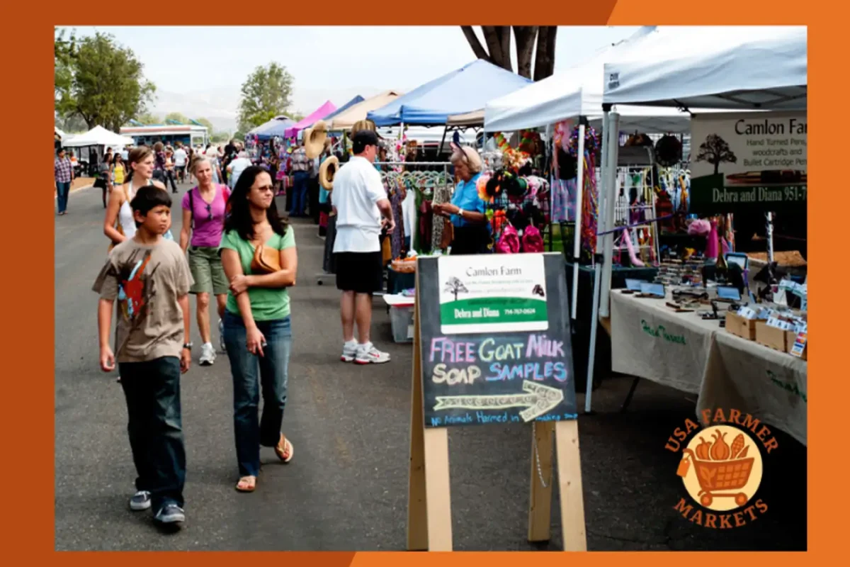 Farmers' Market at Irvine Regional Park California