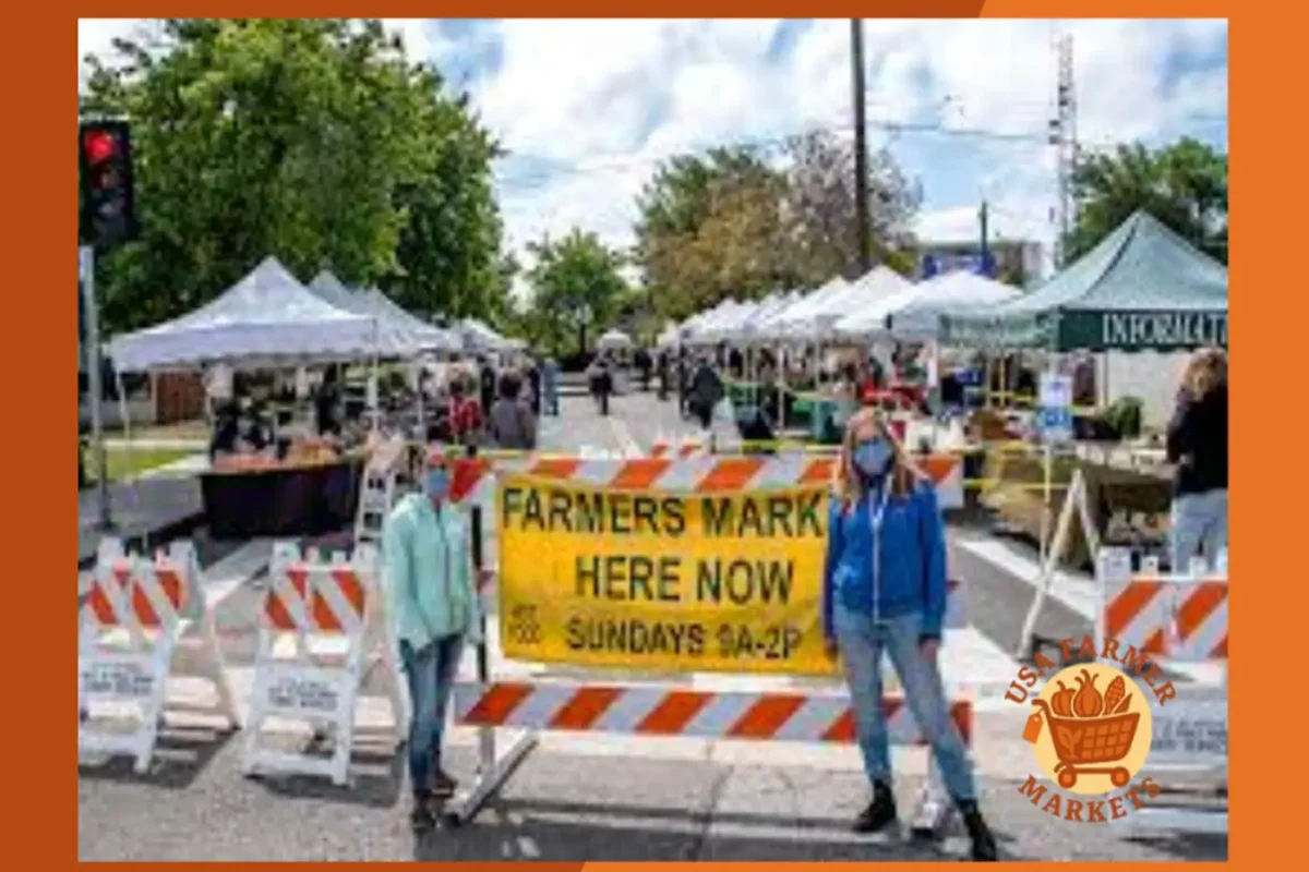 LA City Hall Farmers Market California